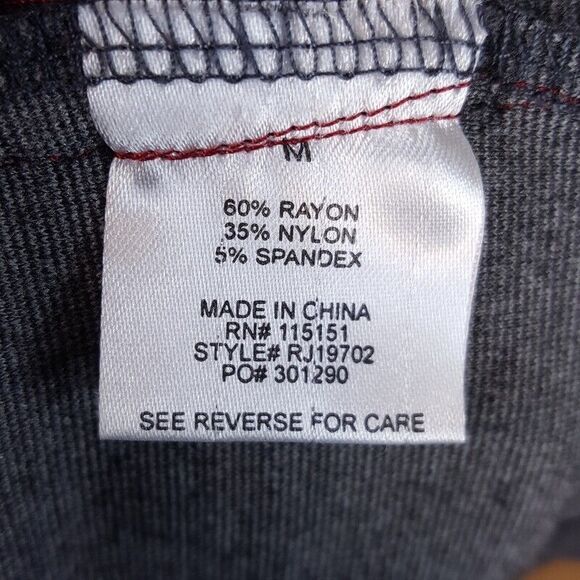 ROMEO & JULIET Womens Dress Medium Gray Pullover Sheath Peplum Flare Stretch - Picture 4 of 8